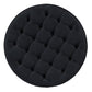 Tufted Ottoman Coffee Table with Storage Shelf MJ STORE