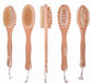 Natural Boar Bristle Bath and Body Massage Brush