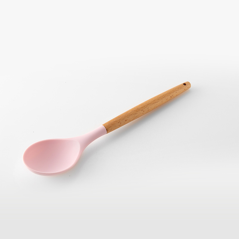 Heat-Resistant Silicone Kitchen Utensil Set with Holder MJ STORE