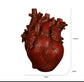 Heart-Shaped Resin Sculptural Desktop Vase MJ STORE