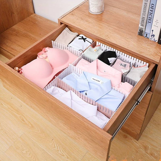 Cuttable DIY Drawer Dividers (Set of 4) MJ STORE