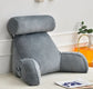 Oversized Back Support Reading Pillow with Armrests MJ STORE