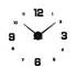 Large Artistic Metal Wall Clock with Mirror Accent MJ STORE