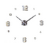 Large Artistic Metal Wall Clock with Mirror Accent MJ STORE