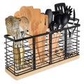 Matte Black Utensil Holder