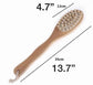 Natural Boar Bristle Bath and Body Massage Brush