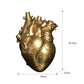 Heart-Shaped Resin Sculptural Desktop Vase MJ STORE
