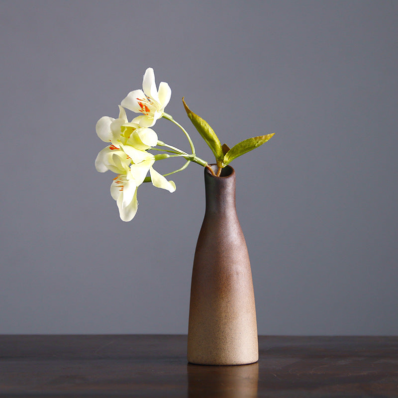 Vintage Ceramic Zen Flower Vase for Home Decor