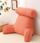 Oversized Back Support Reading Pillow with Armrests MJ STORE