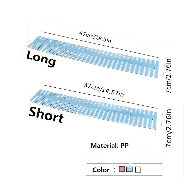 Cuttable DIY Drawer Dividers (Set of 4) MJ STORE