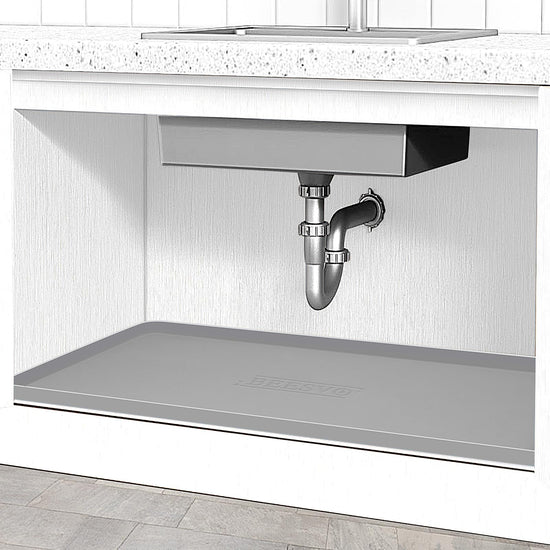 Heavy-Duty Silicone Under-Sink Cabinet Mat MJ STORE