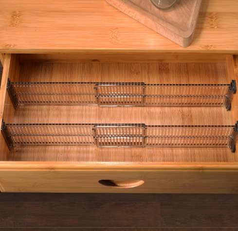 Adjustable Transparent Drawer Dividers (2-Pack) MJ STORE