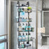 5-Tier Over-Door Shower Caddy Organizer MJ STORE