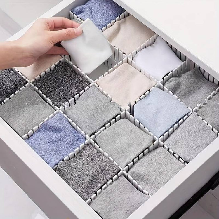 Cuttable DIY Drawer Dividers (Set of 4) MJ STORE