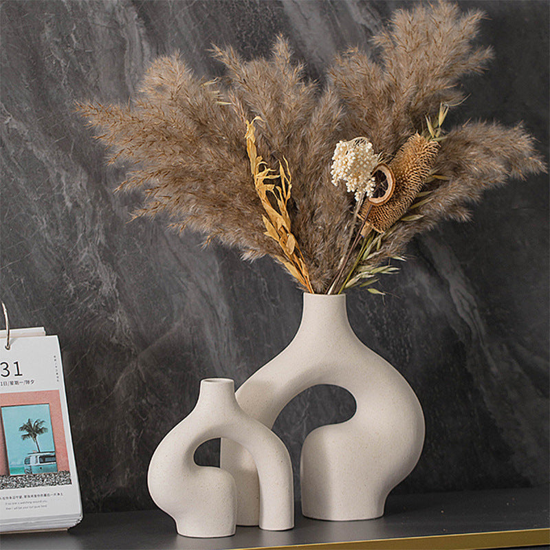Nordic Ceramic Flower Vase