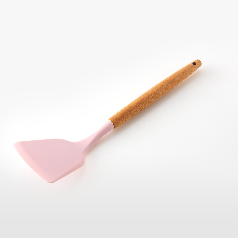Heat-Resistant Silicone Kitchen Utensil Set with Holder MJ STORE