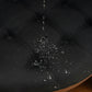 Tufted Ottoman Coffee Table with Storage Shelf MJ STORE