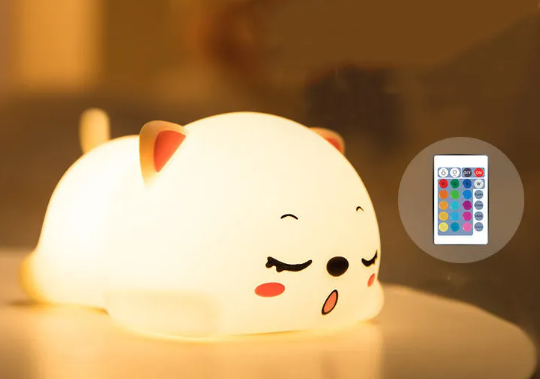 Soft Silicone Bedside Night Light MJ STORE