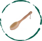 Natural Boar Bristle Bath and Body Massage Brush